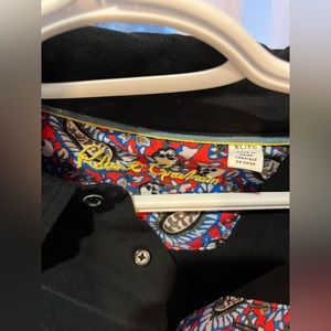 Robert Graham polo shirt XL dark blue